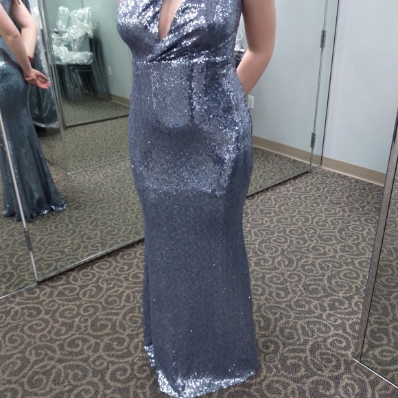 Sequined Maxi Gown - Picture 2 of 16